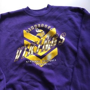 Vintage Vikings Hoodless Sweatshirt 1997